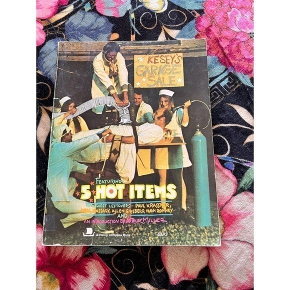 Ken Kesey Garage Sale Vintage Book, Forward by Arthur Miller